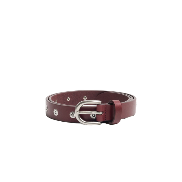 STUSSY - Rivet Stud Belt - (Oxblood)