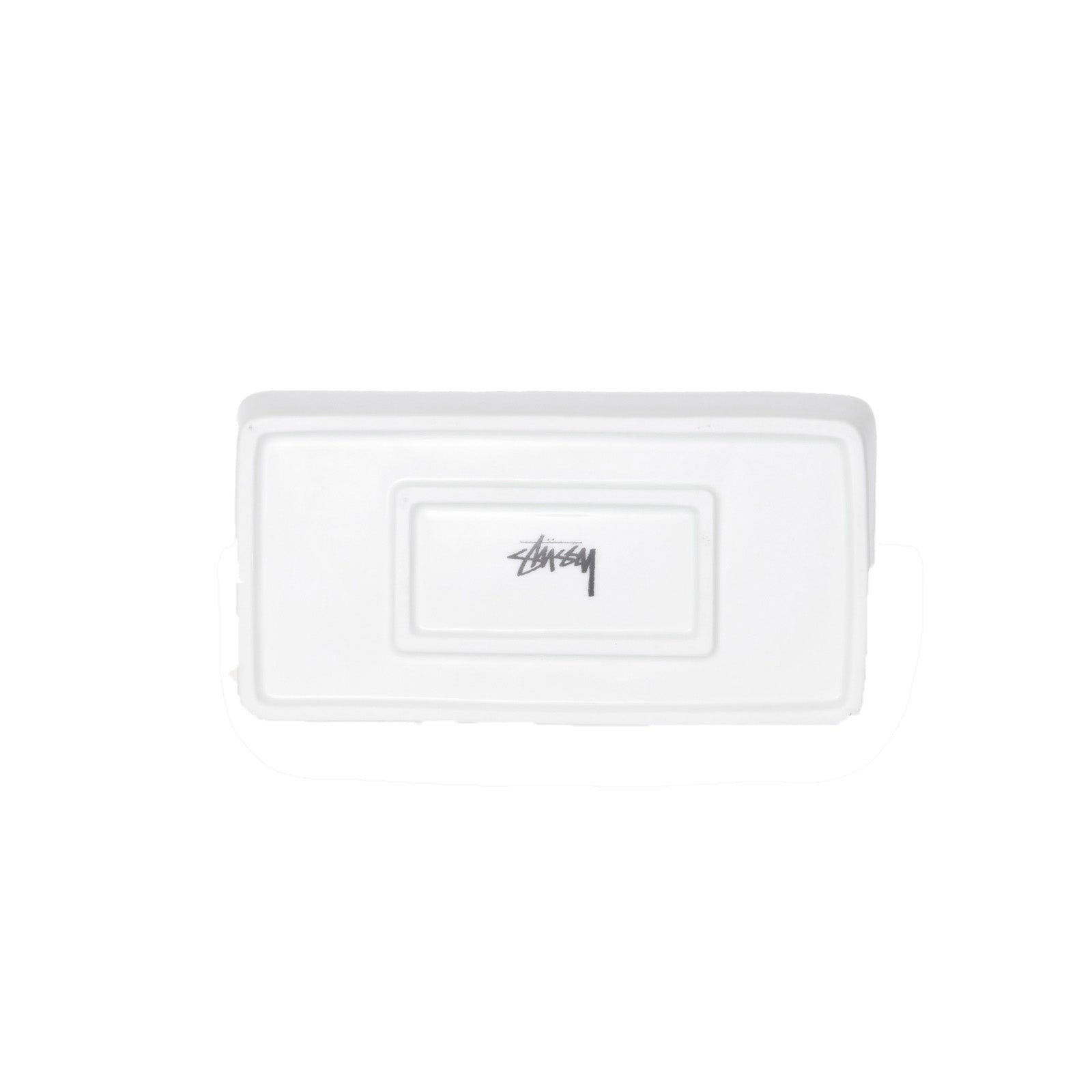 STUSSY: Ceramic License Plate Tray (Cewh) | DSMG E-SHOP