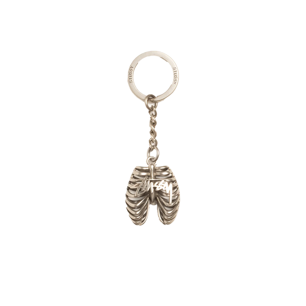 STUSSY - Ribcage Keychain - (Silver)