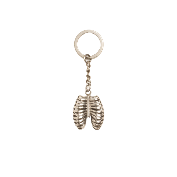 STUSSY - Ribcage Keychain - (Silver)