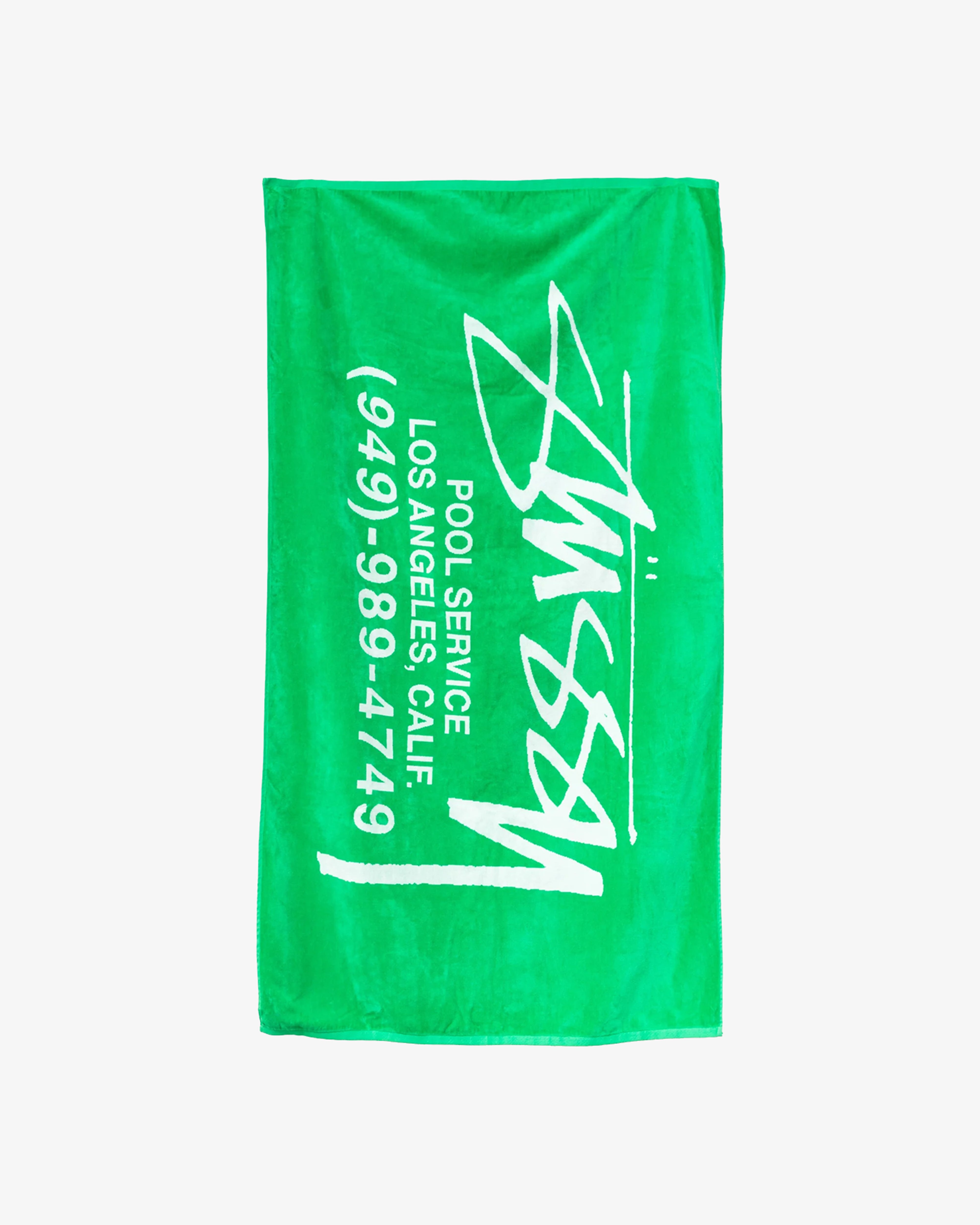 STUSSY: Pool Service Beach Towel (Gren) | DSMG E-SHOP