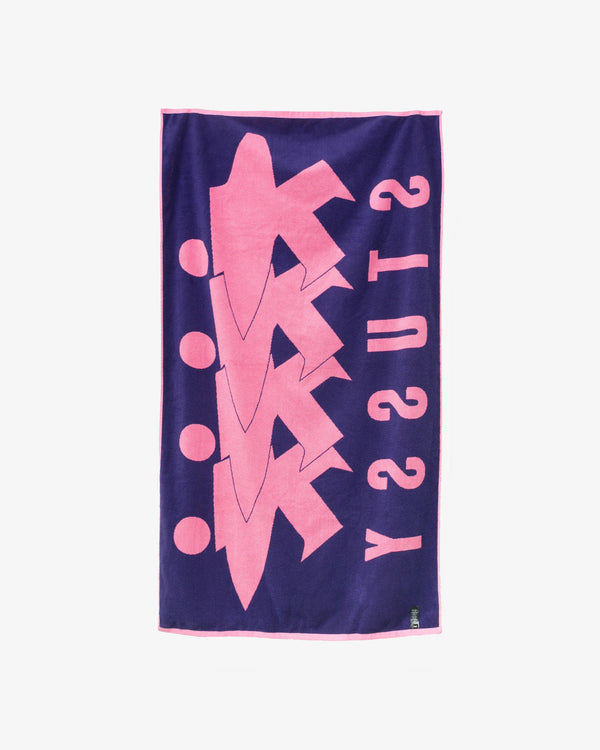 STUSSY - Surfman Beach Towel - (Pink)