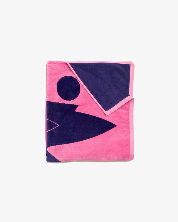 STUSSY - Surfman Beach Towel - (Pink)