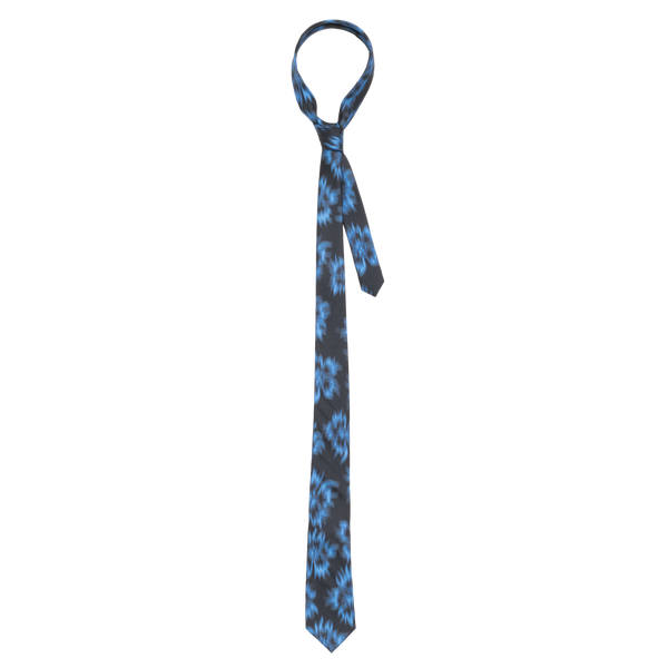 STUSSY - Motion Flower Tie - (Blac)