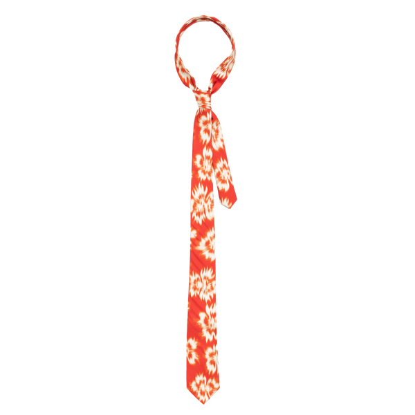 STUSSY - Motion Flower Tie - (Redd)