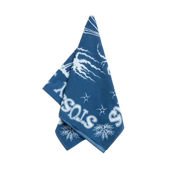 STUSSY - Surf Joker Bandana - (Blue)