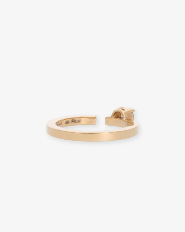 DAUPHIN - No Setting Rose Gold Ring - (Rose Gold)