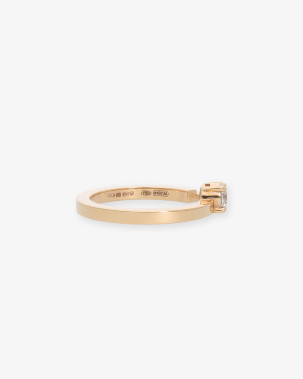 DAUPHIN - No Setting Rose Gold Ring - (Rose Gold)