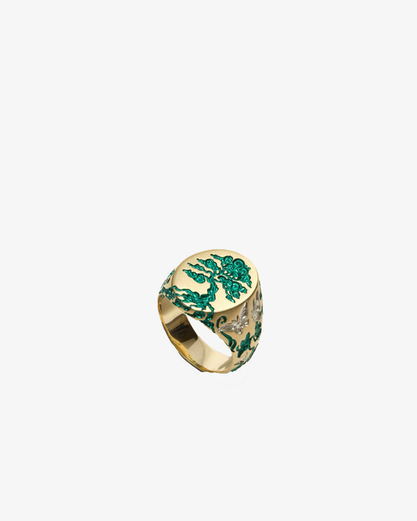 CASTRO - Tree Of Life Signet - (Blue)