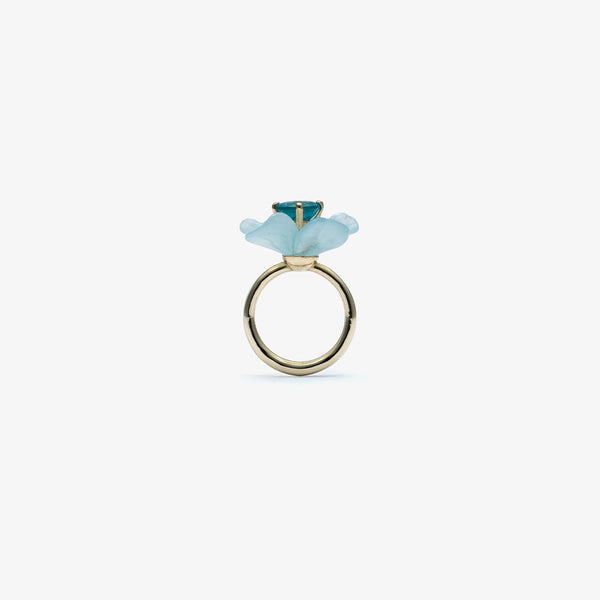 SOPHIE JOANNE - Blue Chalcedony Ring - (Yg)