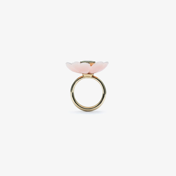 SOPHIE JOANNE - Pink Opal Ring - (Yg)