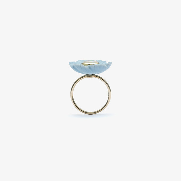 SOPHIE JOANNE - Blue Opal Ring - (Yg)