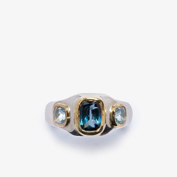 FREDERICK GROVE - Triple Bezel Topaz - (Blue)