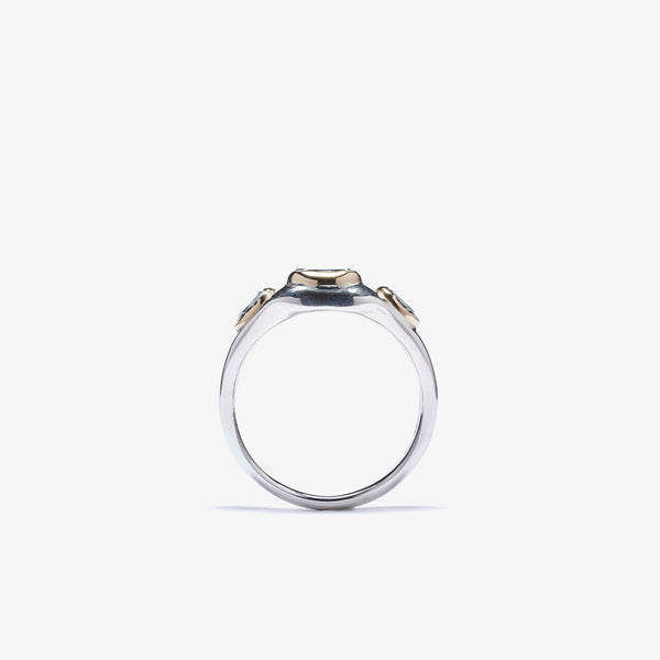 FREDERICK GROVE - Triple Bezel Topaz - (Blue)