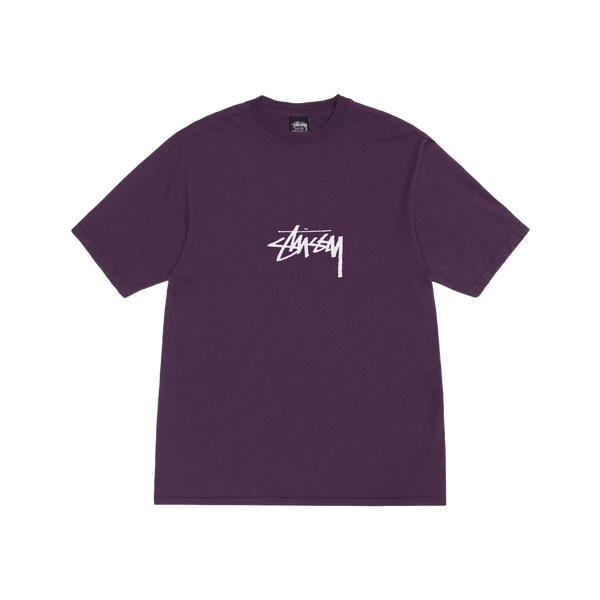 STUSSY - Small Stock Pig. Dyed Tee - (Purp)