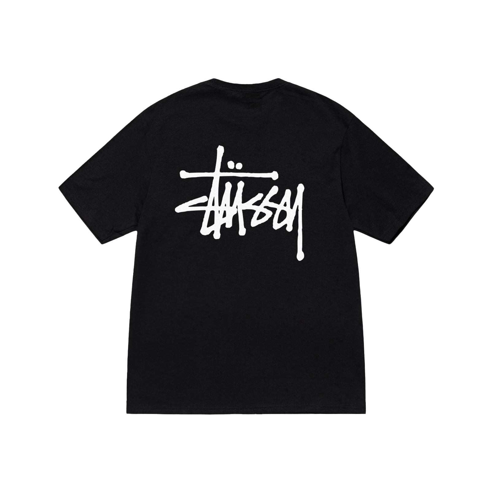 STUSSY: Basic Stussy Tee (Black) | DSMG E-SHOP