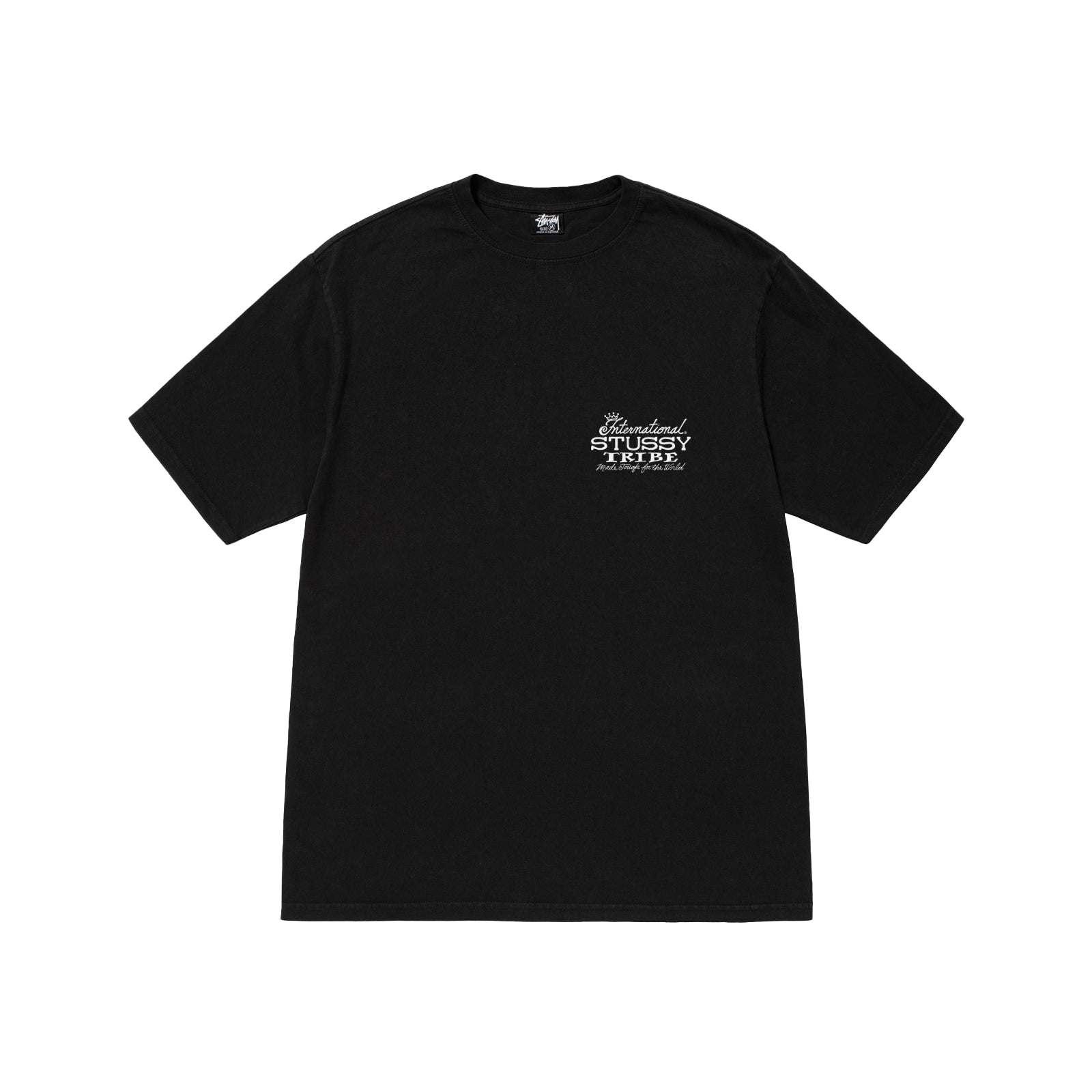 STUSSY - Ist Pig. Dyed Tee - (Black) – DSMG E-SHOP