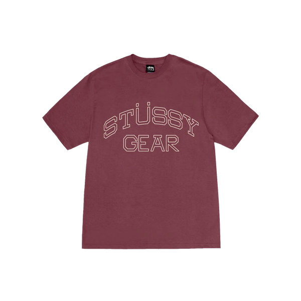 STUSSY - Stussy Gear Tee - (Oxblood)