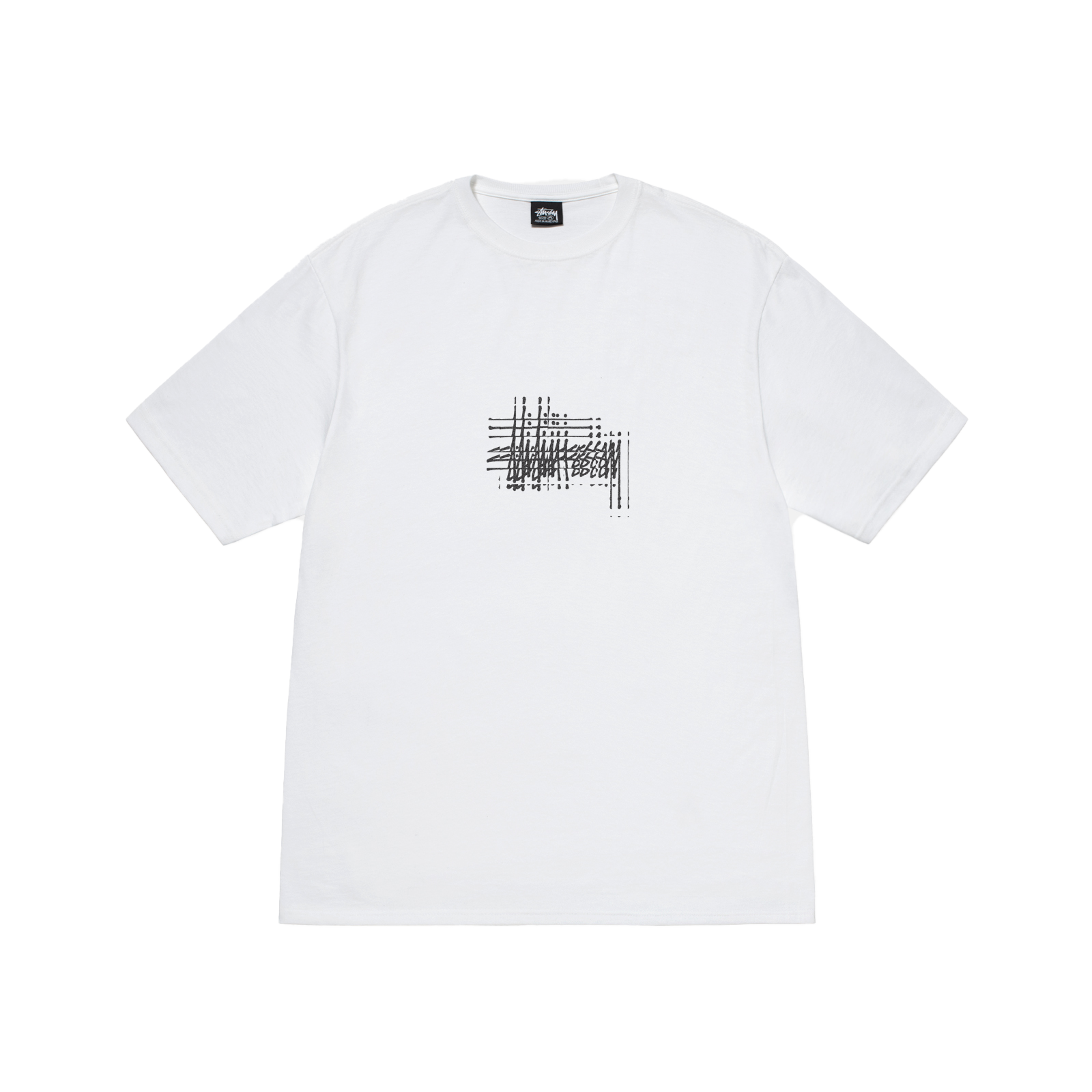 STUSSY: Refracted Tee (Whit) | DSMG E-SHOP