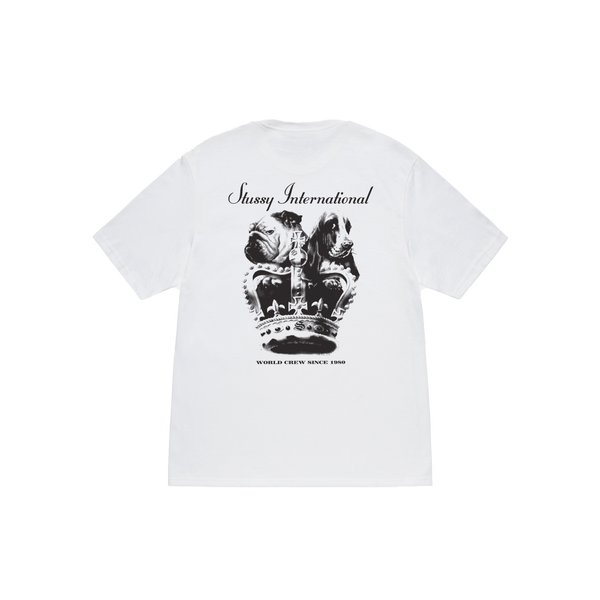 STUSSY - Dog Crown Tee - (Whit)