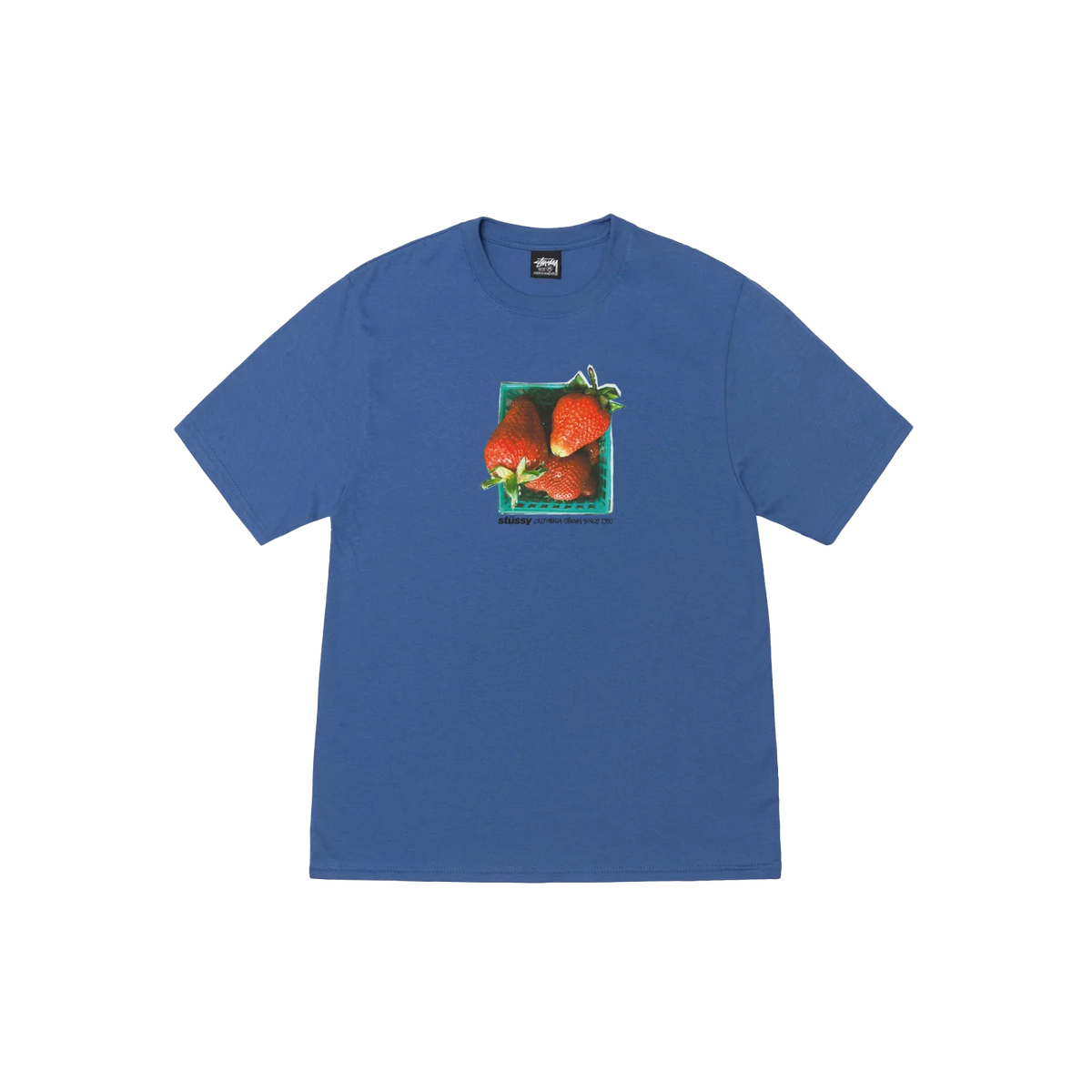 STUSSY: Berries Tee (Blue) | DSMG E-SHOP