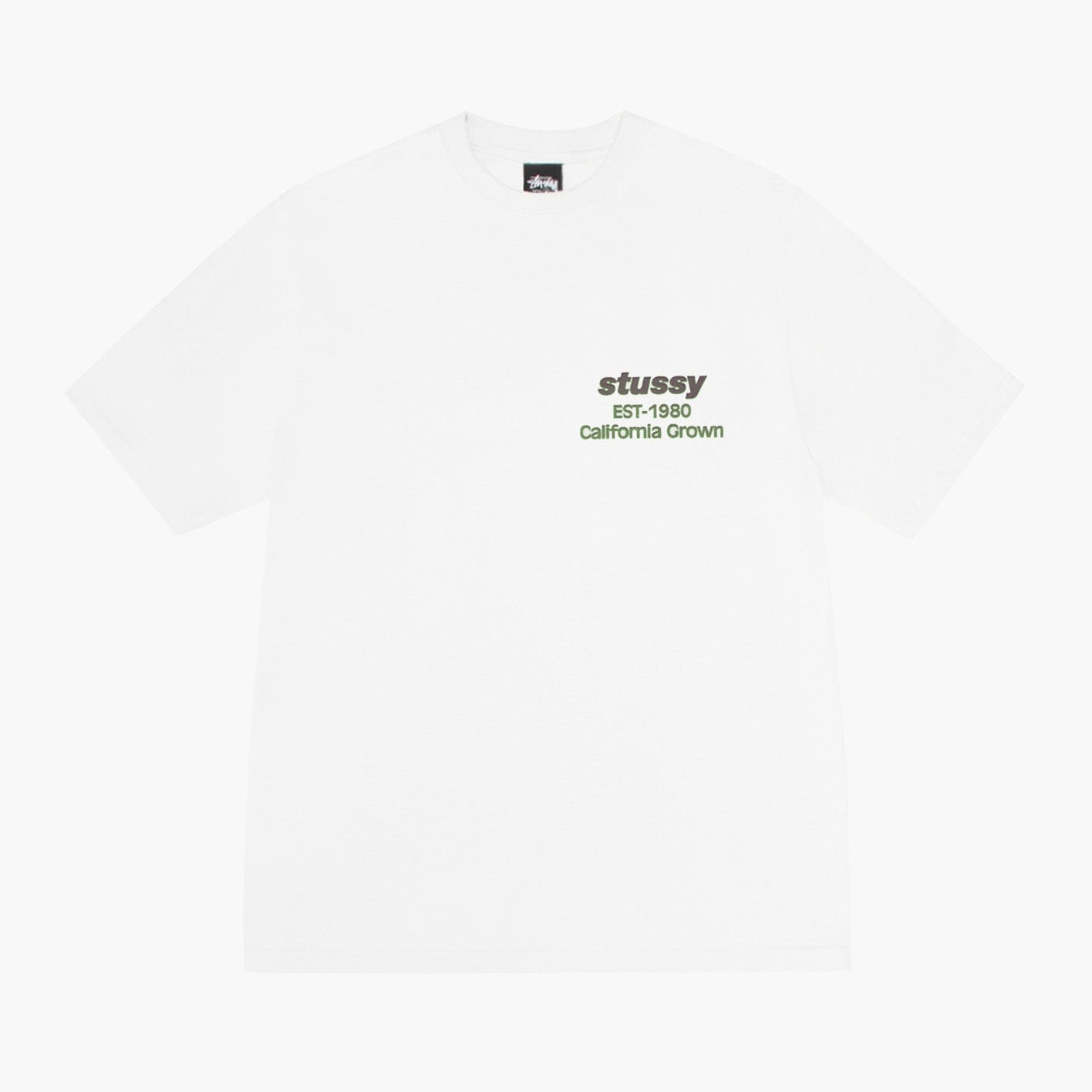 STUSSY: California Grown Pig. Dyed Tee (Natl) | DSMG E-SHOP