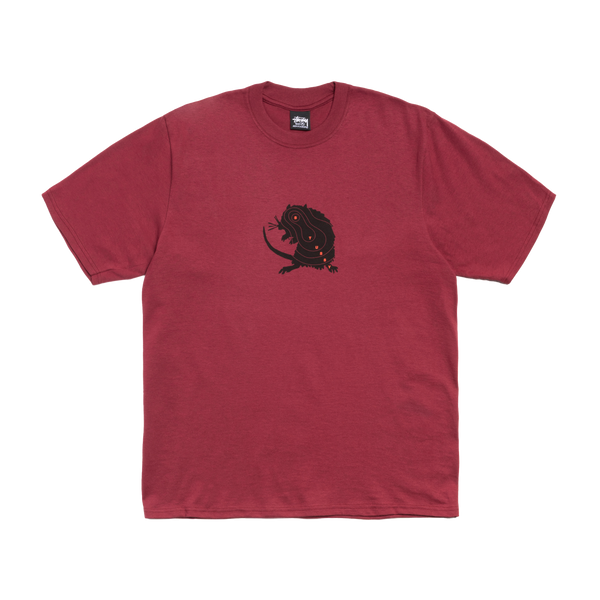 STUSSY - Long Range Tee - (Wine)