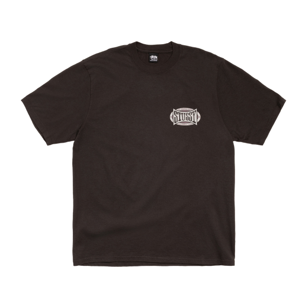 STUSSY - Champion Oval Pig. Dyed Tee - (Fbla)