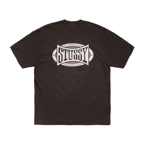 STUSSY - Champion Oval Pig. Dyed Tee - (Fbla)