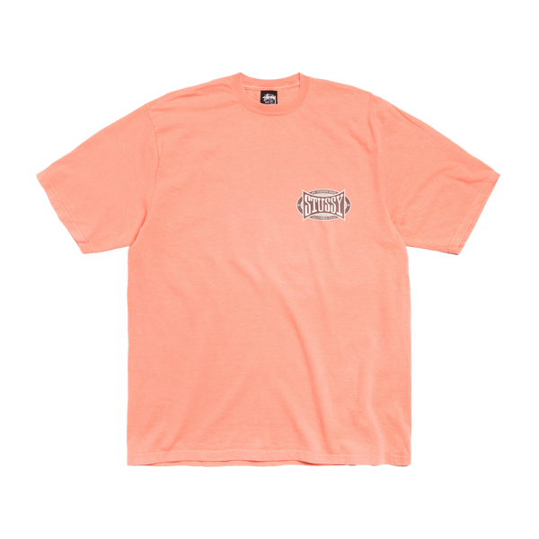 STUSSY - Champion Oval Pig. Dyed Tee - (Sher)