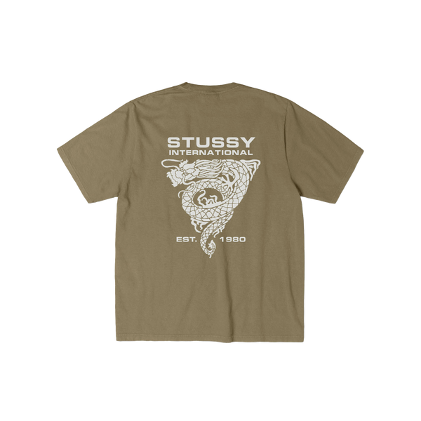 STUSSY - Dragon Tee - (Army)