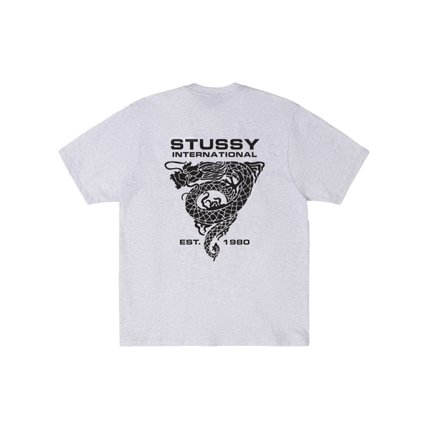 STUSSY - Dragon Tee - (Ashh)