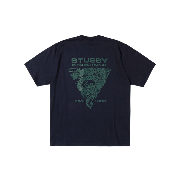 STUSSY - Dragon Tee - (Navy)