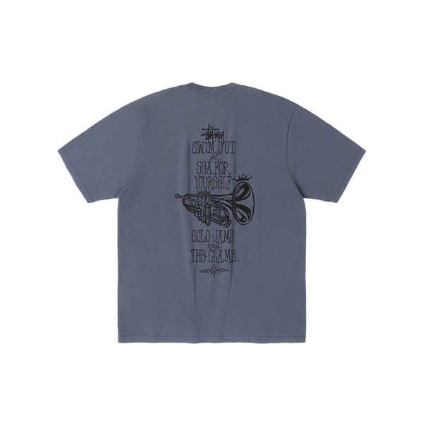 STUSSY - Swim Out Tee Pigment Dyed - (Navy)