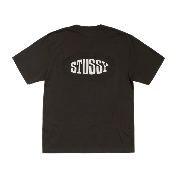 STUSSY - Tile Oval Pig. Dyed Tee - (Fbla)