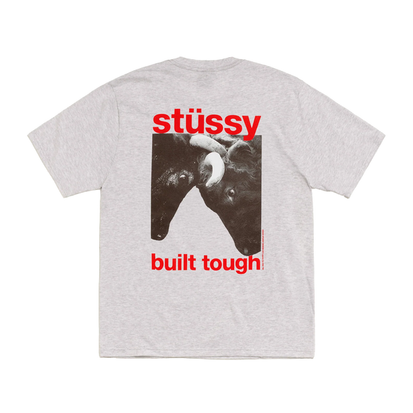STUSSY - Built Tough Tee - (Ashh)