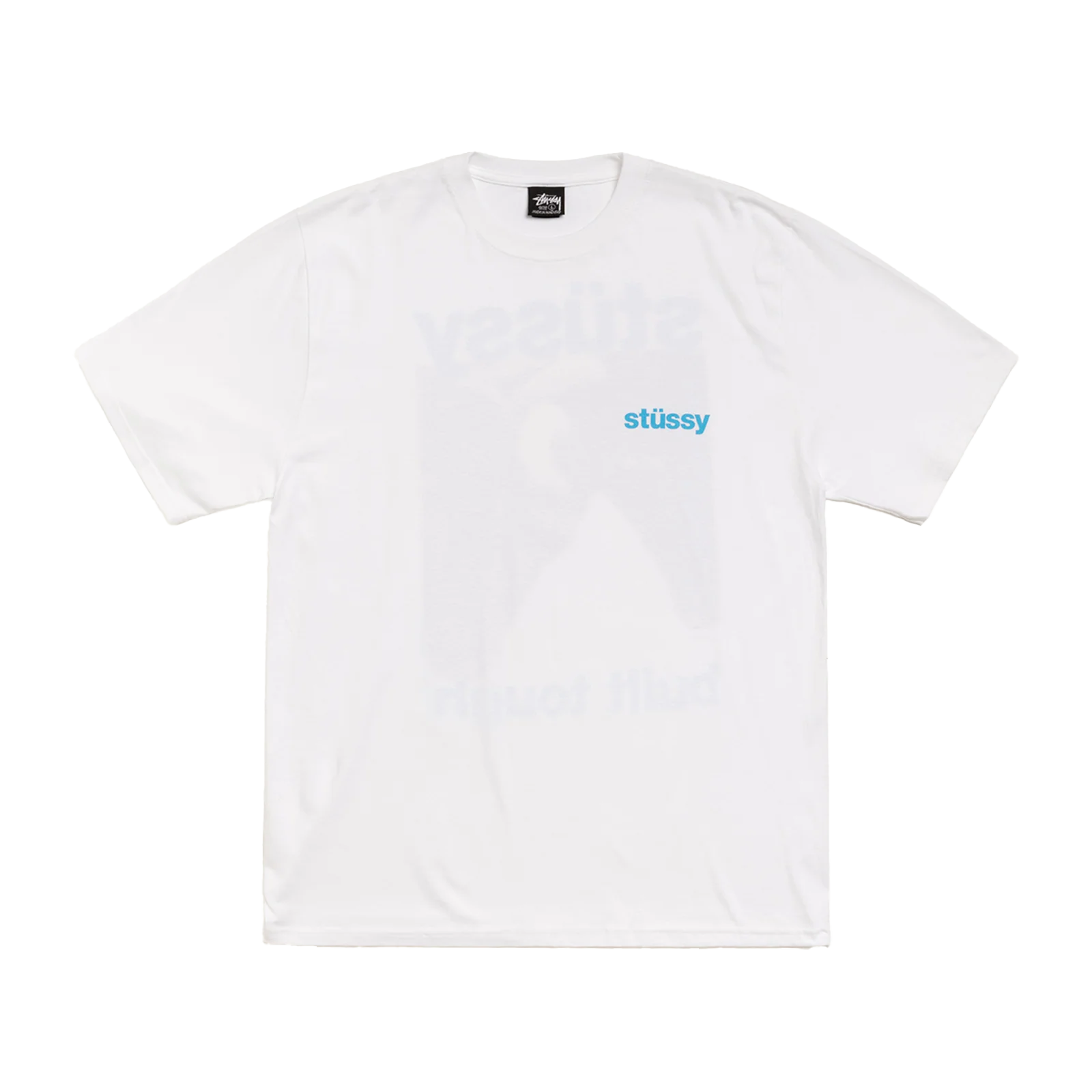 STUSSY タフ トレッド Tシャツ 白 M Tough Tシャツ Tee Built STUSSY 