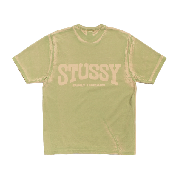STUSSY - Burly Stone Washed Tee - (Khaki)