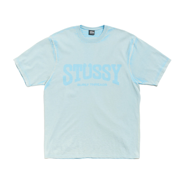 STUSSY - Burly Stone Washed Tee - (Skyblue)