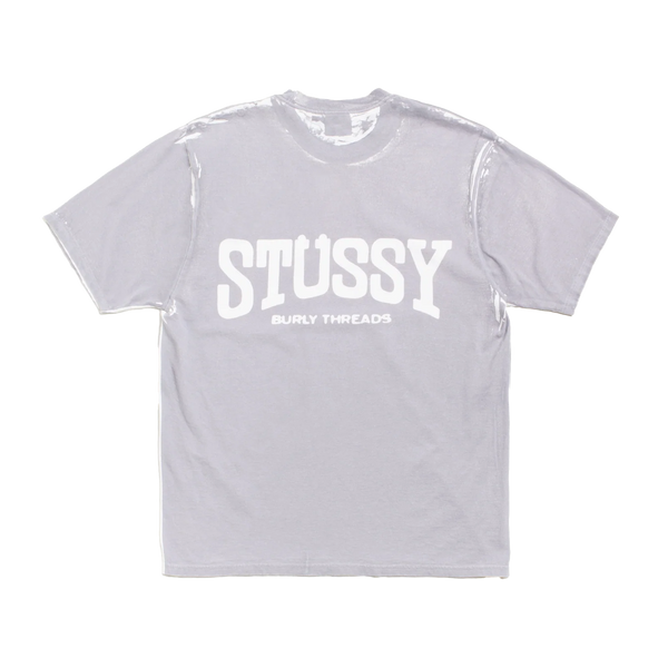 STUSSY - Burly Stone Washed Tee - (White)
