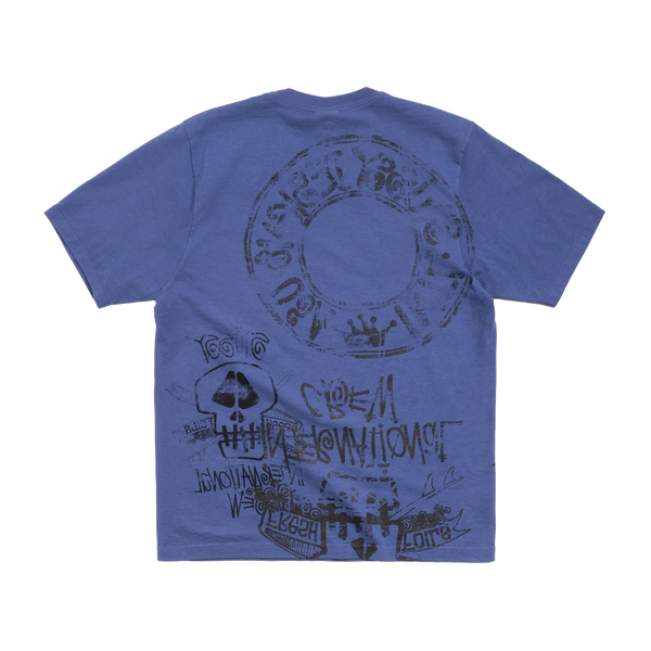 STUSSY - Skulls Tee Pigment Dyed - (Indo)