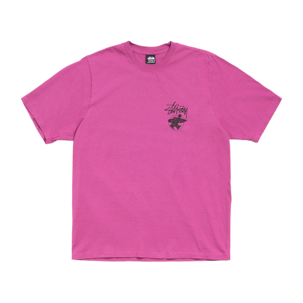 STUSSY - Long Haul Tee Pigment Dyed - (Berr)