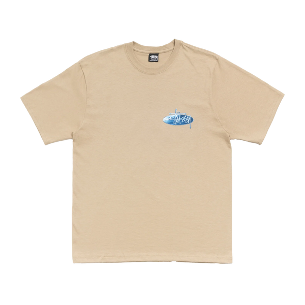 STUSSY - Wave Oval Tee - (Khak)
