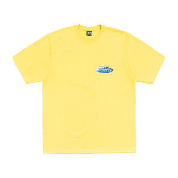 STUSSY - Wave Oval Tee - (Lemo)