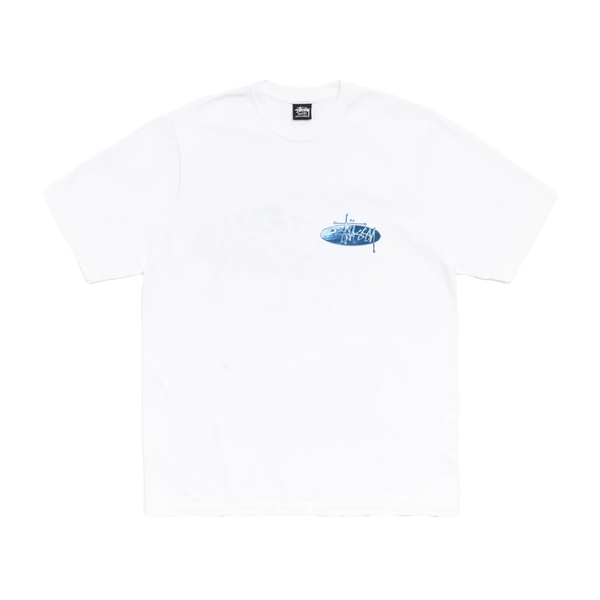 STUSSY - Wave Oval Tee - (Whit)