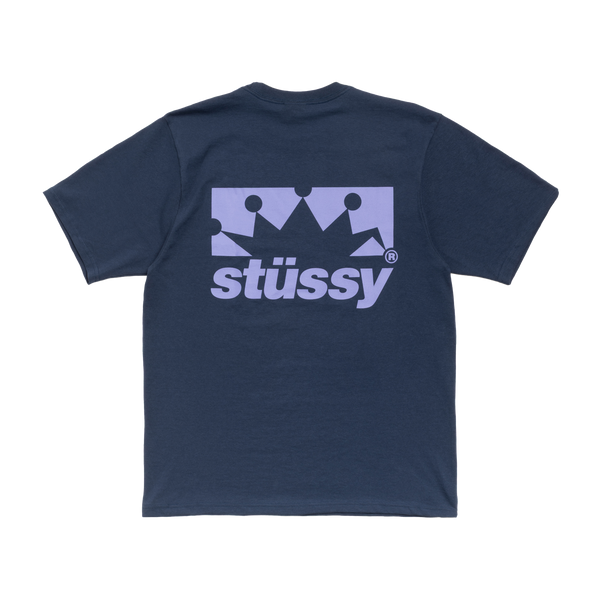 STUSSY - Box Crown Tee - (Navy)