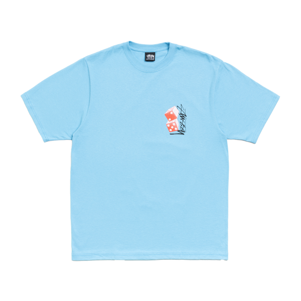 STUSSY - Tall Dice Tee - (Sky Blue)