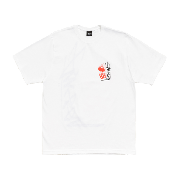 STUSSY - Tall Dice Tee - (White)