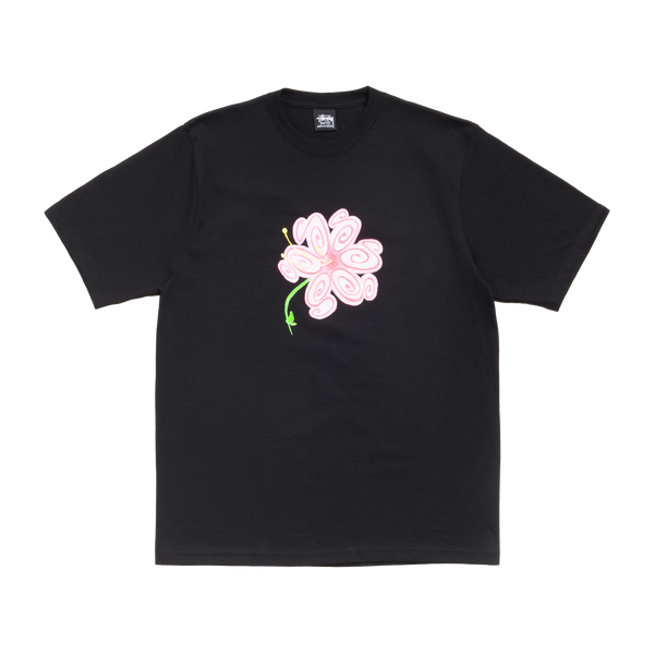 STUSSY - S Flower Tee - (Black)