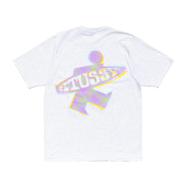 STUSSY - Dot Surf Tee - (Ash Heather)